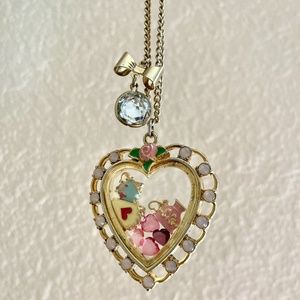 Betsy Johnson Vintage Tea Party Necklace